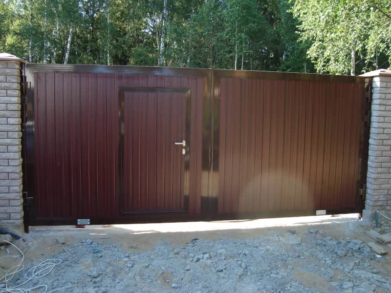 Уличные ворота DoorHan в Городище с установкой