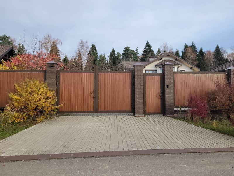 Уличные ворота DoorHan в Городище с установкой