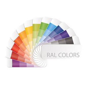 Дизайн распашных ворот Нестандартный цвет по карте RAL (наценка)